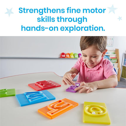 hand2mind MarbleTracers, Lowercase Letters