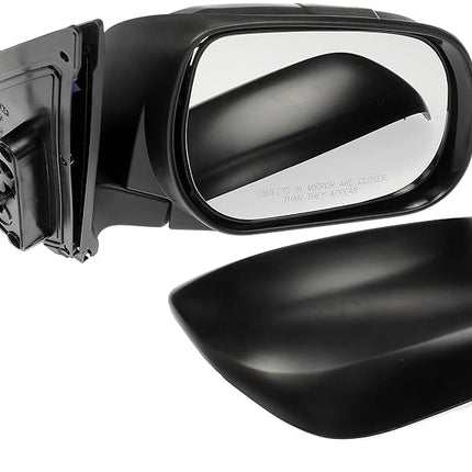Dorman 955-1564 Espejo retrovisor lateral del pasajero con ajuste eléctrico - Calefactable/Plegable para modelos selectos de Toyota, Negro