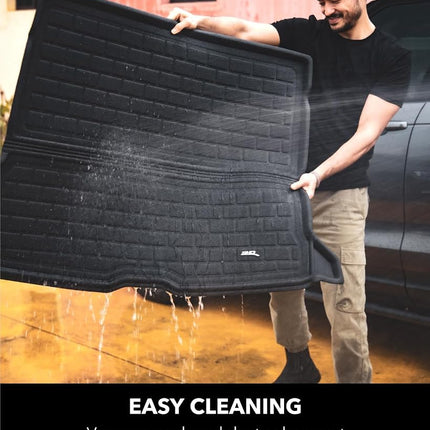 3D MAXpider 16-20 Tesla Model X Behind 2nd Row Cross Fold Kagu Cargo Liner - Black (M1TL0211309)