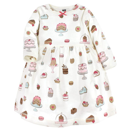 Hudson Baby Baby Girls' Cotton Dresses, Sweet Bakery, 3-6 Months