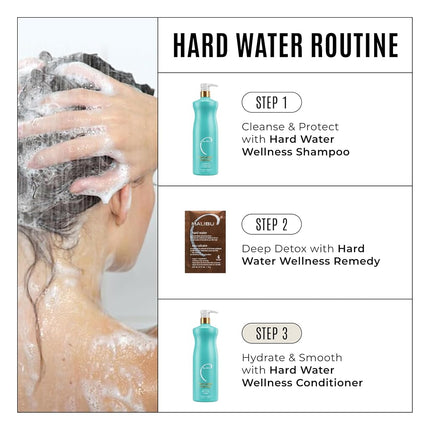 Après-shampoing bien-être pour eau calcaire