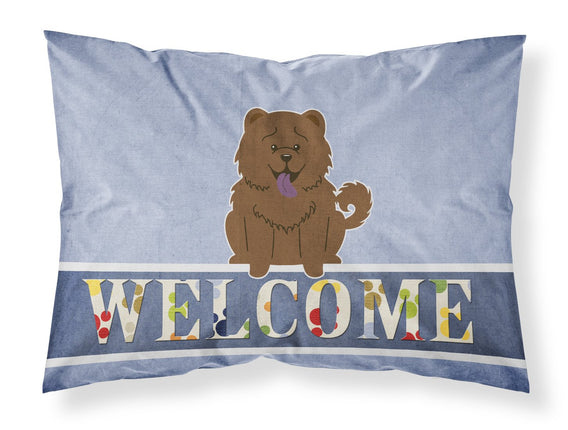 Caroline's Treasures Chow Chocolate Welcome Pillow