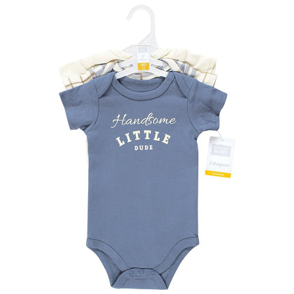 Hudson Baby Bodys en coton unisexe pour bébé, Little Dude, 12-18 mois