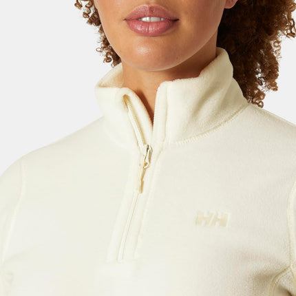 Helly Hansen Women's W Daybreaker 1/2 Zip Fleece, Snow, L