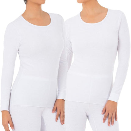 Fruit of the Loom Women's Micro Waffle Premium The