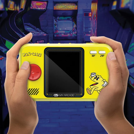 My Arcade DGUNL-4198 PAC-Man Pocket Player Pro Handheld Portable Gaming System