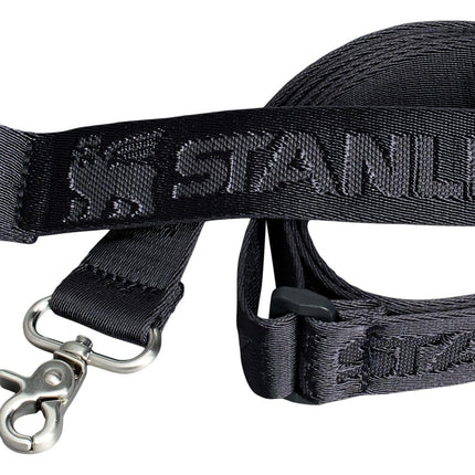 STANLEY All Day Quencher Carry All pour gobelet de 887 ml avec anse | Sac bandoulière avec pochette pour téléphone, porte-cartes et sangle amovible | Sac de transport pour bouteille d'eau | Sans BPA | Noir