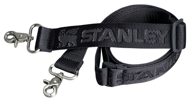 STANLEY All Day Quencher Carry All pour gobelet de 887 ml avec anse | Sac bandoulière avec pochette pour téléphone, porte-cartes et sangle amovible | Sac de transport pour bouteille d'eau | Sans BPA | Noir
