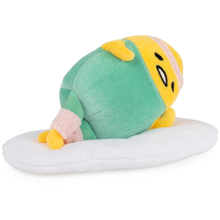 GUND Sanrio Gudetama el huevo perezoso animal de peluche, juguete de peluche Gudetama "Eggercise" para mayores de 8 años, 12,7 cm