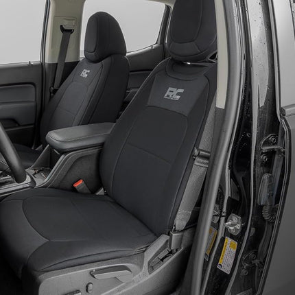 Housses de siège en néoprène Rough Country pour Chevy/GMC Colorado & Canyon 15-22 - 91051