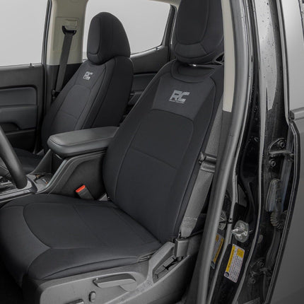 Rough Country Neoprene Seat Covers for 15-22 Chevy