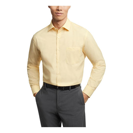 Van Heusen Men's Dress Shirt Regular Fit Stain Shi