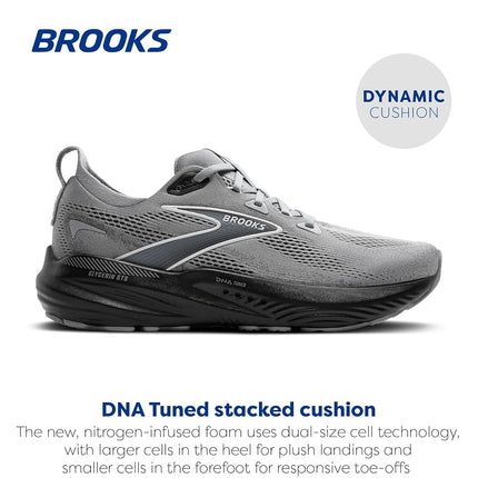 Brooks, Primer Gray/Ebony/Bluewash, 13 US X-Wide