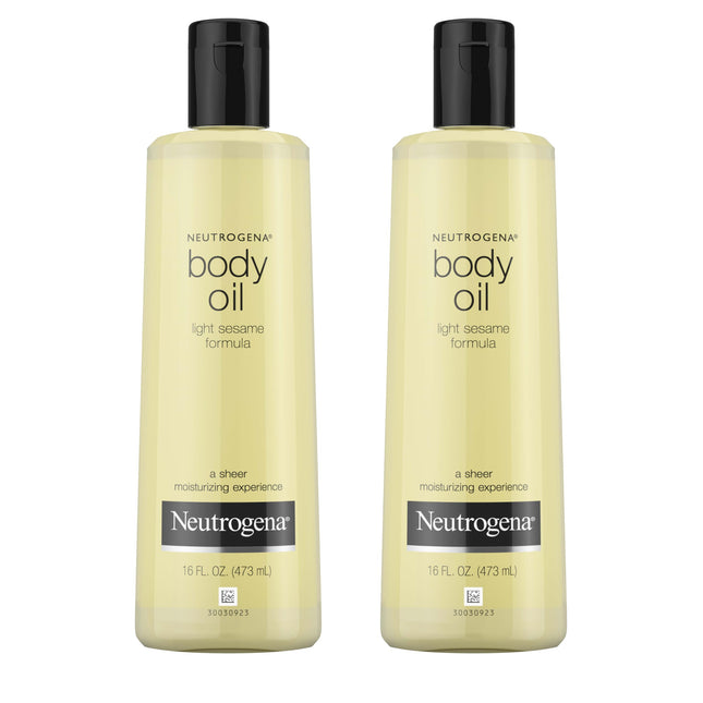Lightweight Body Oil for Dry Skin, Sheer Moisturiz
