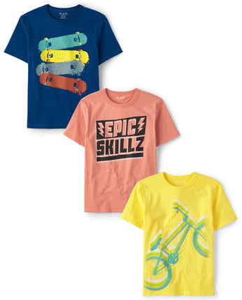 The Children's Place Sports Short Sleeve Graphic T