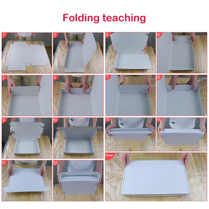 Blue Shipping Packaging MEIANJU Hard Corrugated Cardboard Shipping L6xW6xH2 Boxs Gift Wrap Box for Bridesmaid Proposal,Christmas,Anniversary with Lids Anti-Impact Suitable E-Commerce Packaging
