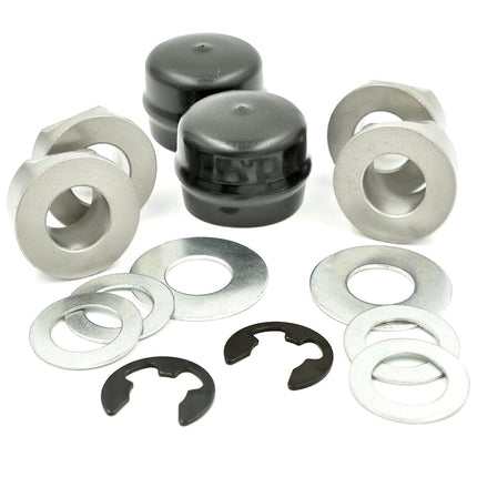 Juego de cojinetes de rueda delantera HD para Husqvarna Craftsman Poulan Jonsered AYP 532009040 9040 9040H 121748X 121749X 12000029 - John Deere M123811 M123253 R27434 24H1398 Z9972H