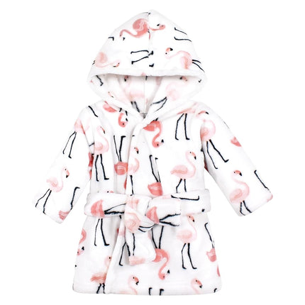 Hudson Baby Unisex Baby Plush Animal Face Bathrobe