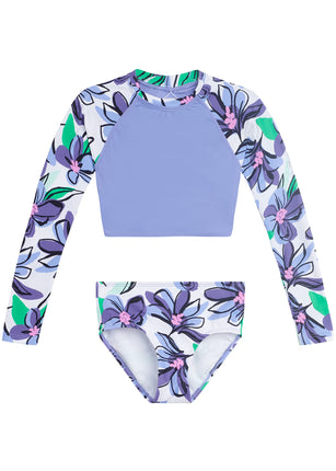 Kanu Surf Women's Long Sleeve Rashguard UPF 50+ Tw