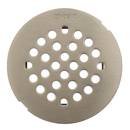 Moen 101663BN 4-1/4-Inch Snap-in Shower Drain Cove