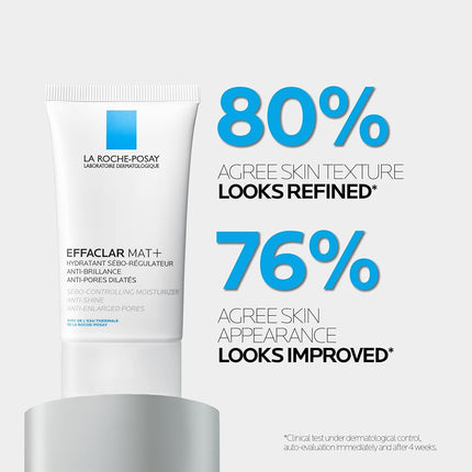 La Roche-Posay Effaclar MAT+ Mattifying Face Moisturiser for Oily Skin 40ml