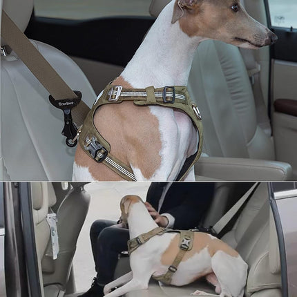 Truelove Vehicle Seat Belt Safety Buckle Lock - Universal Dog Car Restraint - Portable Pet Car Travel Harness