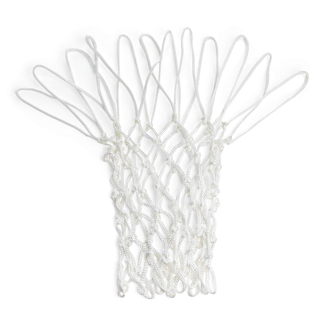 Champion Sports 6mm - 200gm - Filet de basket - Boucles anti-fouet - Blanc