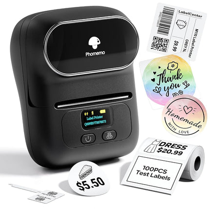 Phomemo M110 Label Printer Machine - Desktop Therm