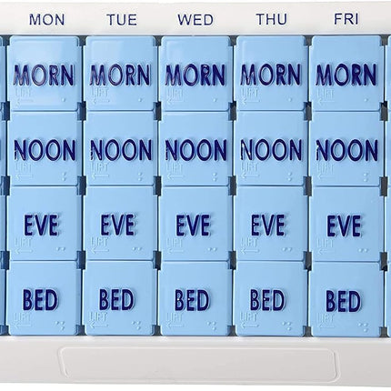 Apex Large 7 Day Weekly Pill Organizer