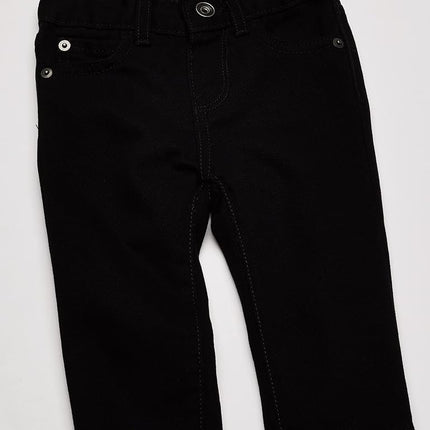 The Children's Place Baby Boys' and Toddler Skinny Jeans, Black Denim, 9-12 Months