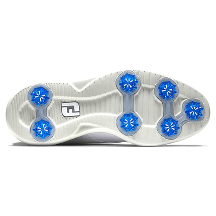 Chaussures de golf Footjoy Traditions pour homme, blanc/blanc, 11 Étroit