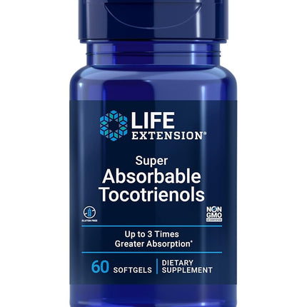 Life Extension Super Absorbable Tocotrienols, 60 s