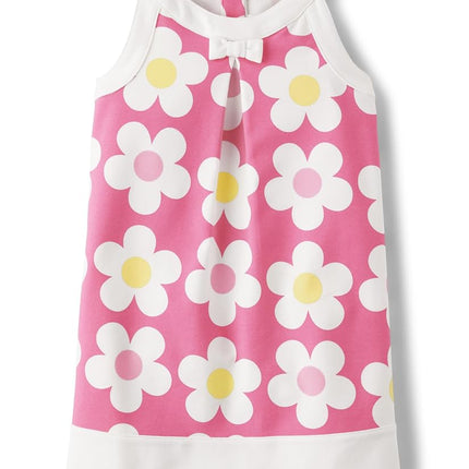 Robes sans manches Gymboree pour filles et fillettes, Fleur rose, 12