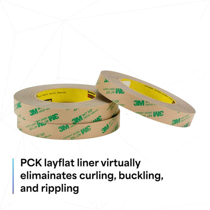 TapeCase 6-5-467MP 467MP 6in X 5yd Clear Adhesive Transfer Tape (1 Roll)