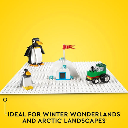 LEGO White Baseplate