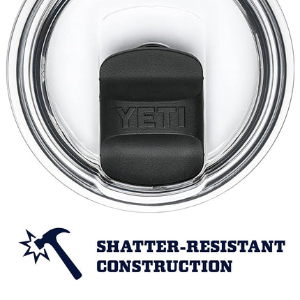 YETI Rambler 16 oz Stackable Pint, Vacuum Insulated, Stainless Steel with MagSlider Lid, Black