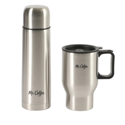 Mr. Coffee 4-Piece Insulated Drinkware Set — Stain