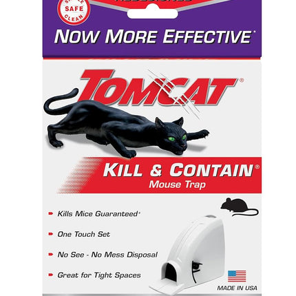 Tomcat Kill and Contain Mouse Trap, 2-Pack