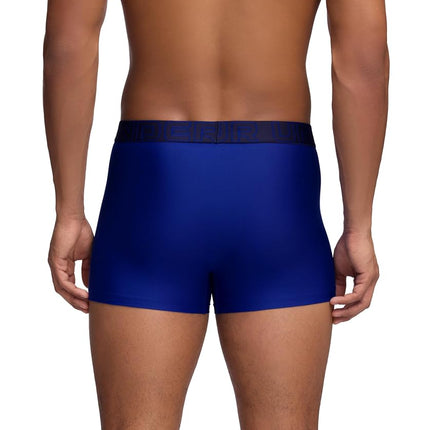 Under Armour Men's Multi-Pack Performance Tech Trunk, Boxer Brief with 3" Inseam, Ultra-Soft, Royal Heather - Core 3-pack, 5XL