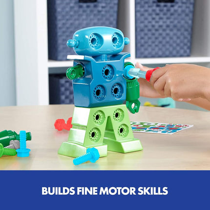Learning Resources Design and Drill Robot, Ages 3+, STEM Toy