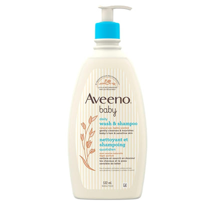 Aveeno Baby Wash & Shampoo 18 oz.