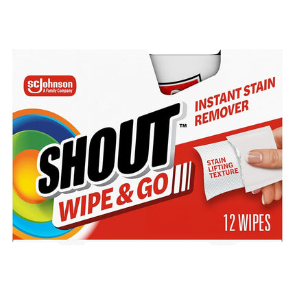 Shout Wipes, 12-Wipes (Pack of 12)