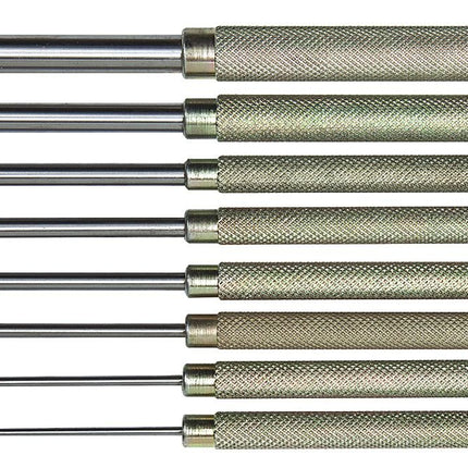 Klein Tools 4PPLSET8 Pin Punches, Long, 8-Piece Se