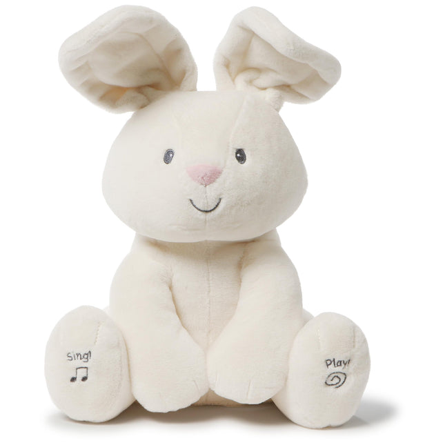 GUND Flora The Animated Bunny Soft Toy, Multi-Colo