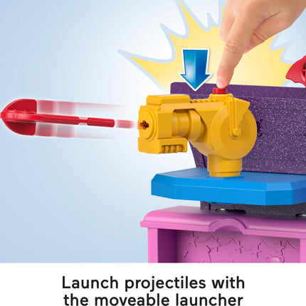 Fisher-Price Imaginext DC Super Friends Preschool Toy Batgirl Hero Hideout Playset with 2 Figures & 5 Accessories for Kids Ages 3+ Years