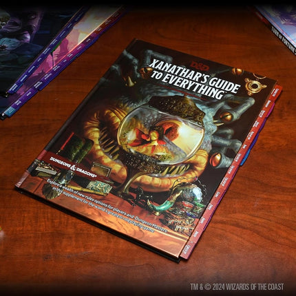 Onglets de livre D&D : Guide de Xanathar pour tout