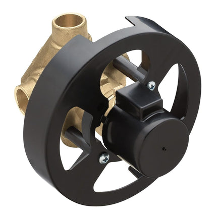 Moen 2520 M-Pact Posi-Temp Pressure Balancing Shower Rough-in Valve 1/2-Inch CC Connection, or Unfinished, 0.5