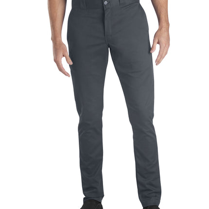 Dickies Men's Skinny Straight Fit Work Pant, Charc