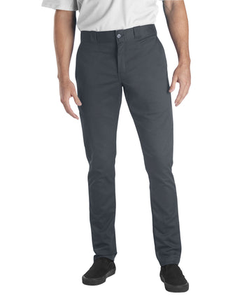 Dickies Men's Skinny Straight Fit Work Pant, Charc