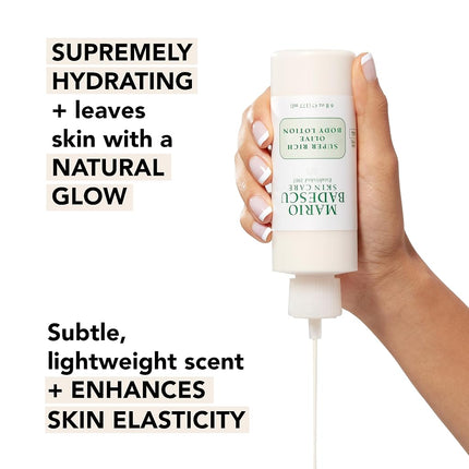 Lotion Corporelle Super Riche à l'Olive - Pour Tous Types de Peau